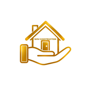 Shiv Construction Building Company Logo